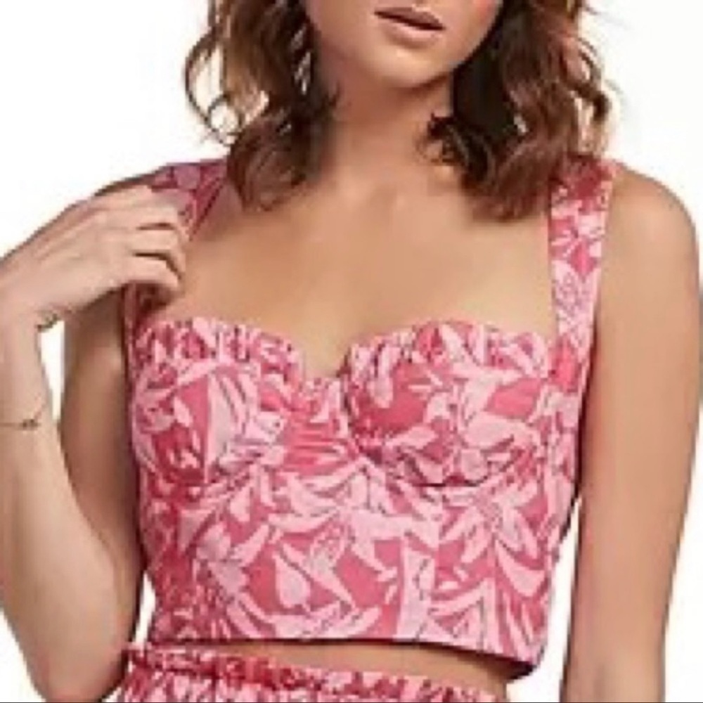 Charlie Holiday- Madonna Underwire Printed Crop